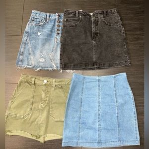 4 women’s skirts